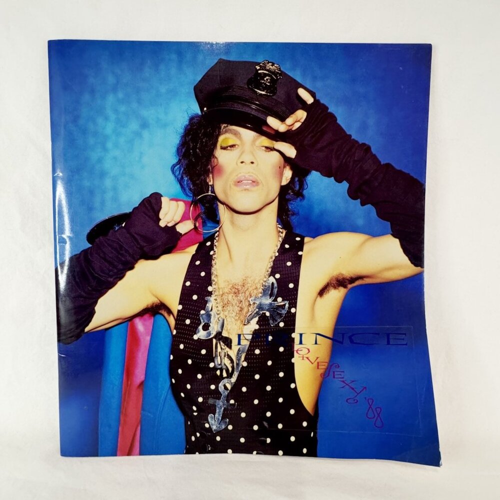 Prince 1988 Lovesexy Tour Full Color Program With Foldout Pages 12 x 11 England
